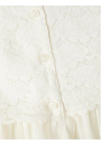 Name it - NAME IT Sukienka elegancka 13218986 Biały Regular Fit. Kolor: biały. Materiał: syntetyk. Styl: elegancki