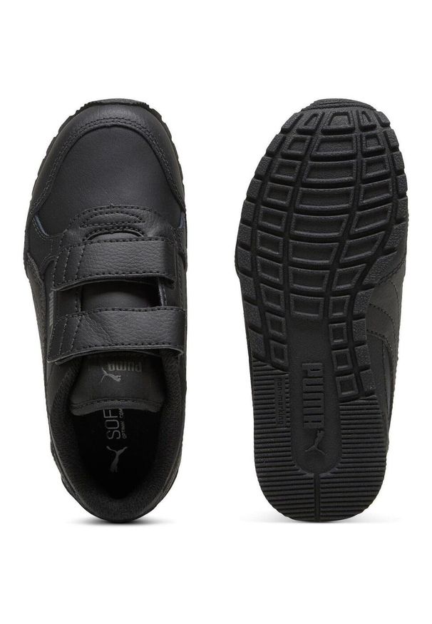 Adidasy Puma St Runner V4 L V Ps, Dzieci. Okazja: na uczelnię. Kolor: czarny. Materiał: syntetyk, materiał. Sport: joga i pilates