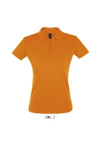 SOL'S - Damska koszulka polo Sol's Perfect. Typ kołnierza: polo. Kolor: pomarańczowy #1