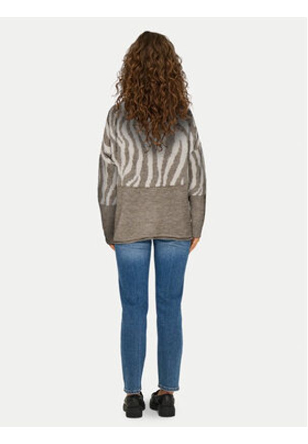 only - ONLY Sweter Jade 15294969 Zielony Regular Fit. Kolor: zielony. Materiał: syntetyk