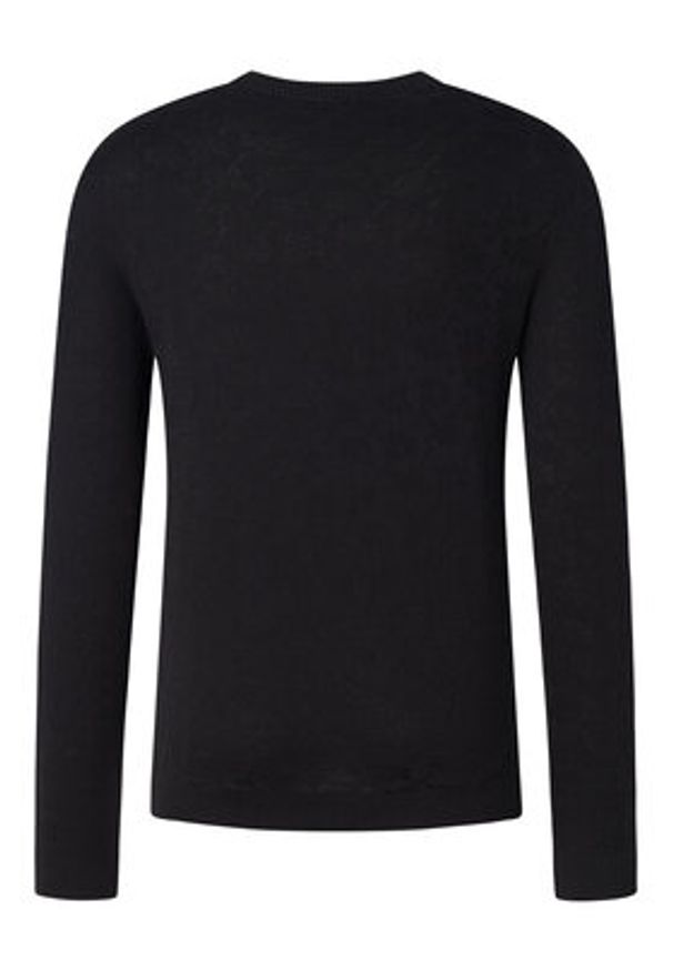 JOOP! Sweter 17 JK-26Cahilo 30047704 Czarny Modern Fit. Kolor: czarny. Materiał: wiskoza