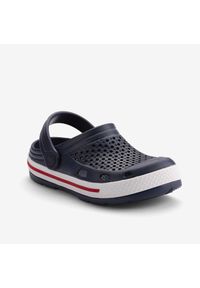 Coqui - Drewniaki dziecięce COQUI LINDO Navy/White 30/31. Kolor: czerwony, biały, niebieski, wielokolorowy. Materiał: materiał. Sezon: lato. Styl: sportowy #1