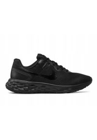 Nike - Buty do biegania na co dzień męskie NIKE REVOLUTION dla aktywnych. Okazja: na co dzień. Kolor: czarny. Model: Nike Revolution