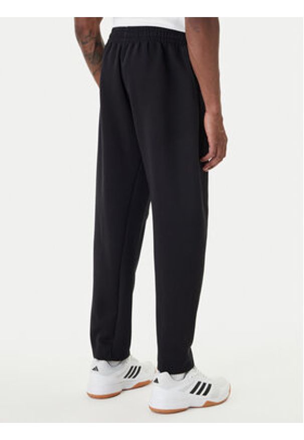 Adidas - adidas Spodnie dresowe Future Icons 3 Bar JZ9399 Czarny Regular Fit. Kolor: czarny. Materiał: bawełna
