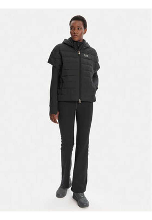 EA7 Emporio Armani Bezrękawnik 7W000090 AF12476 UC001 Czarny Relaxed Fit. Kolor: czarny. Materiał: syntetyk. Długość rękawa: bez rękawów