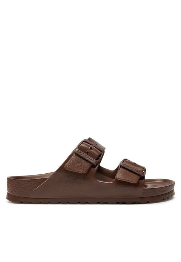 Birkenstock Klapki Arizona 1027402 Brązowy. Kolor: brązowy