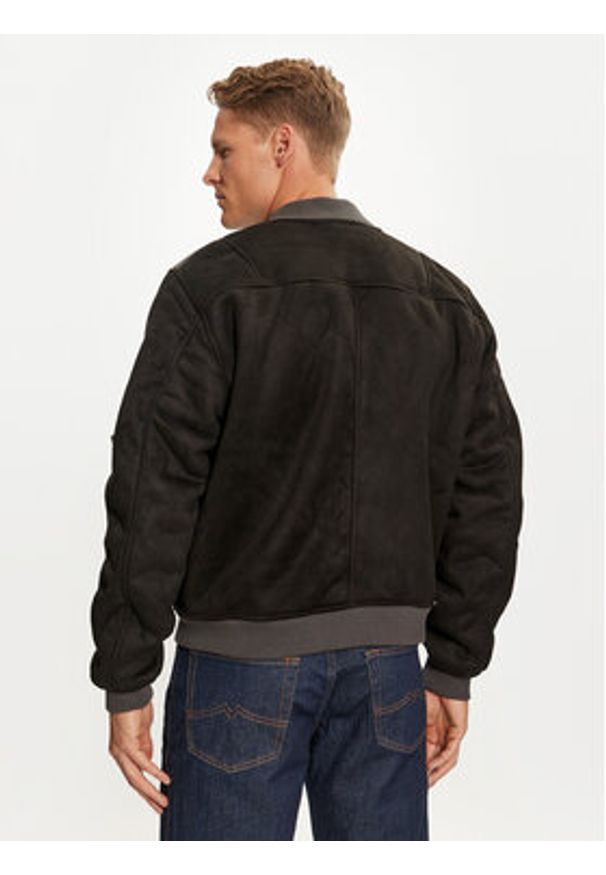 Alpha Industries Kurtka bomber 148122 Czarny Regular Fit. Kolor: czarny. Materiał: syntetyk