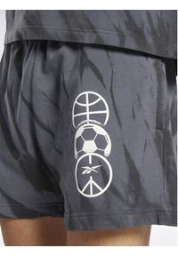 Reebok Szorty sportowe Classics Block Party Shorts HS9179 Szary. Kolor: szary. Materiał: bawełna. Styl: sportowy #6