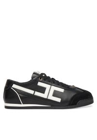 Elisabetta Franchi Sneakersy SA-82G-56E2-V400 Czarny. Kolor: czarny. Materiał: skóra #1