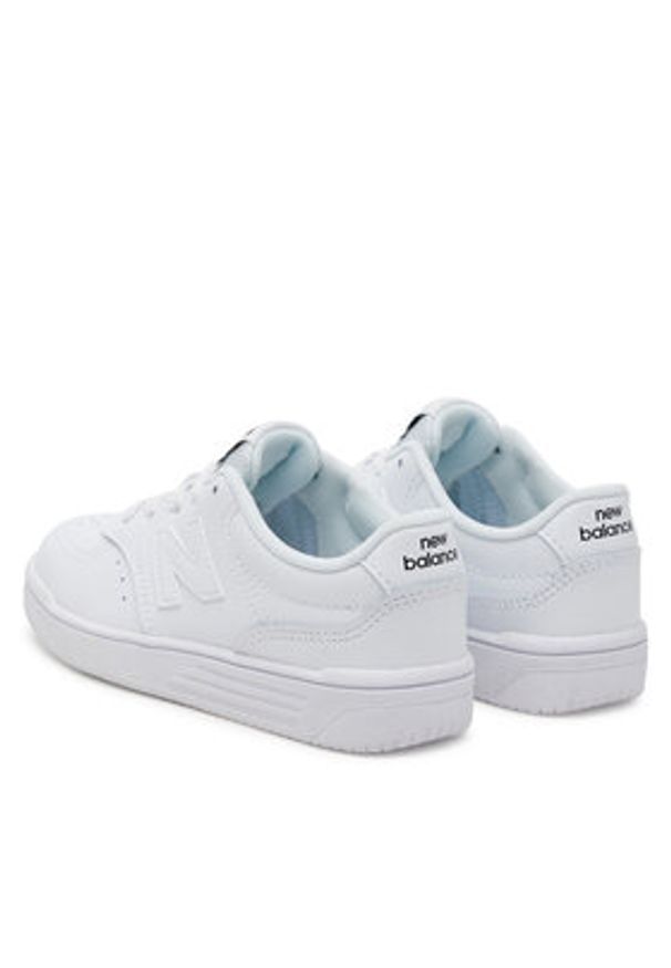 New Balance Sneakersy PSB80WW Biały. Kolor: biały. Materiał: skóra