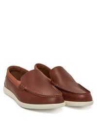 Clarks Mokasyny Bratton Loafer 26181279 Brązowy. Kolor: brązowy. Materiał: skóra #4