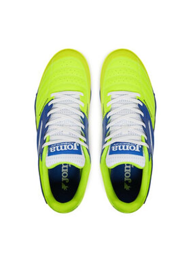 Joma Buty do piłki nożnej Cancha 2511 CANS2511TF Żółty. Kolor: żółty. Materiał: skóra
