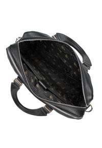 Wittchen - Torba na laptopa 13” skórzana dwukomorowa czarna. Kolor: czarny. Materiał: skóra. Styl: elegancki #3