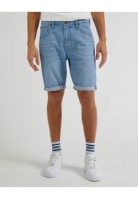 Lee - LEE 5 POCKET SHORT MĘSKIE SZORTY SPODENKI MELLOW LIGHT L73MHVB71