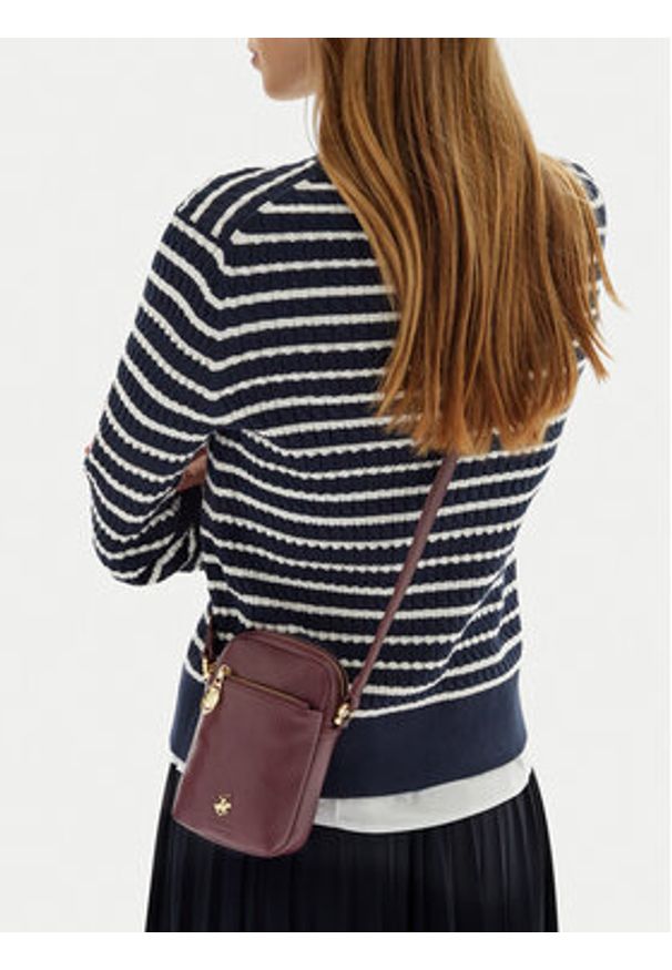 Beverly Hills Polo Club Torebka C-BHPC-L-004-08 Bordowy. Kolor: czerwony