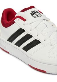 Adidas - adidas Sneakersy Hoops Classic J KI1044 Biały. Kolor: biały. Materiał: skóra #5