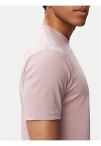 Karl Lagerfeld - KARL LAGERFELD T-Shirt 755781 563235 Różowy Regular Fit. Typ kołnierza: dekolt w karo. Kolor: różowy. Materiał: bawełna #5