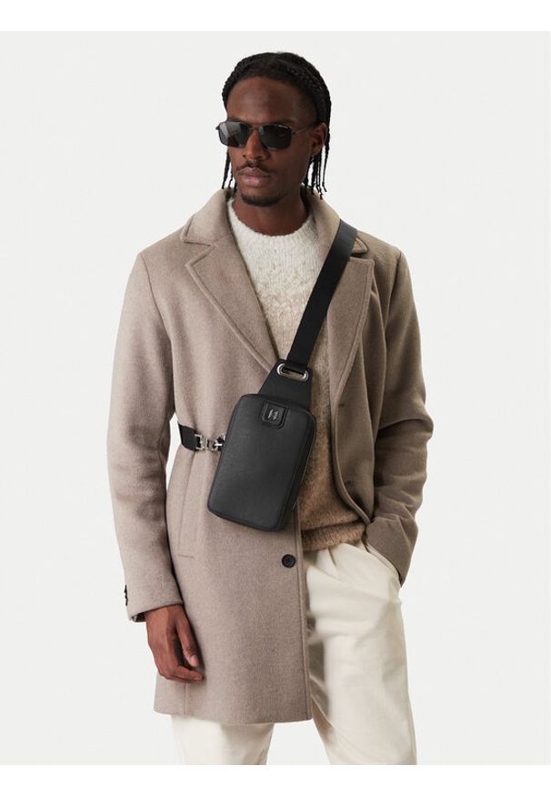 Karl Lagerfeld - KARL LAGERFELD Saszetka A3M30158 Czarny. Kolor: czarny. Materiał: skóra