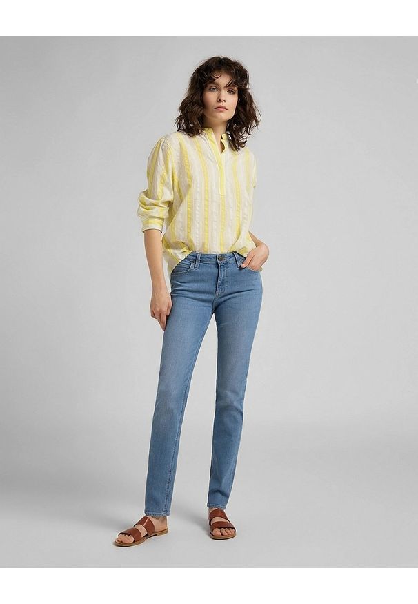 Lee - DAMSKIE SPODNIE JEANSOWE LEE ELLY LIGHT LOU L305QDXJ 112106154