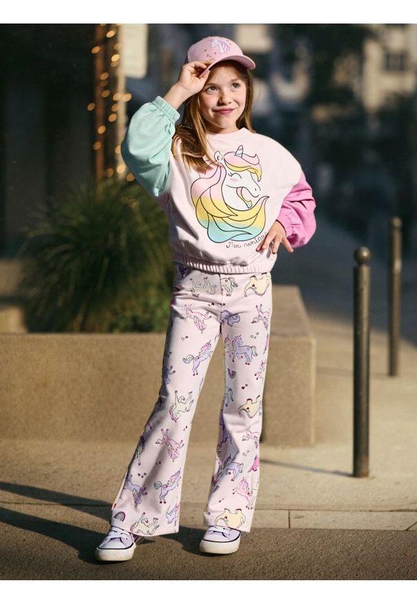Sinsay - Bluza z motywem jednorożca - wielobarwny