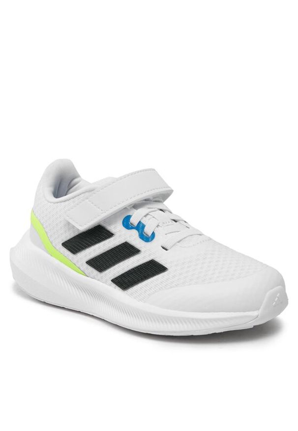 Adidas - adidas Buty RunFalcon 3.0 Elastic Lace Top Strap Shoes IG7279 Biały. Kolor: biały. Sport: bieganie