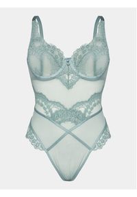 Hunkemöller Body Amanza 202762 Niebieski Sexy Straight Fit. Kolor: niebieski