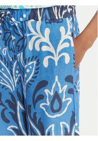 Banana Moon Spodnie materiałowe Alcaniz Cleariv MYY56 Błękitny Regular Fit. Kolor: niebieski. Materiał: wiskoza #4