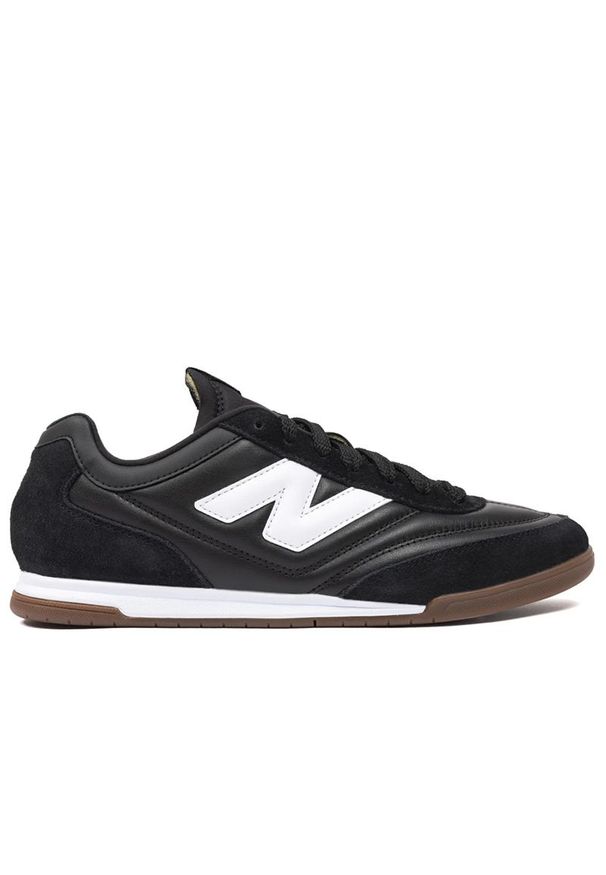 Buty New Balance URC42LB - czarne. Kolor: czarny. Materiał: syntetyk, skóra, materiał, guma. Szerokość cholewki: normalna