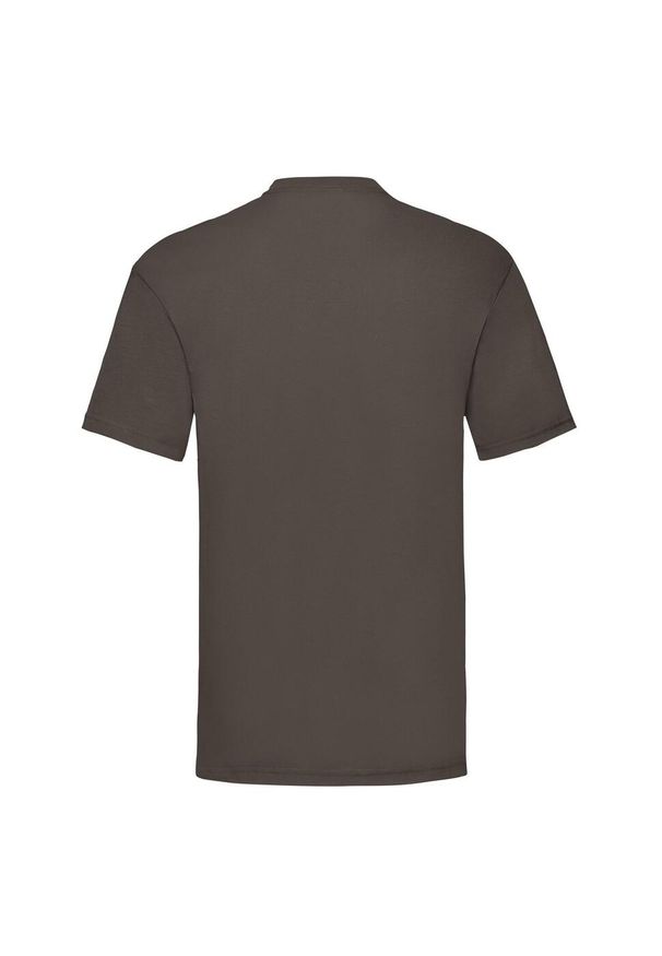 FRUIT OF THE LOOM - Koszulka Unisex Dla Dorosłych Valueweight. Kolor: brązowy