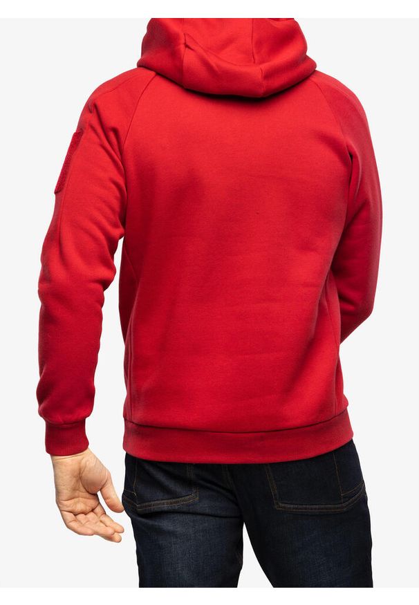 Bluza z kapturem męska Helikon-Tex Urban Tactical Hoodie Lite. Typ kołnierza: kaptur. Kolor: czerwony