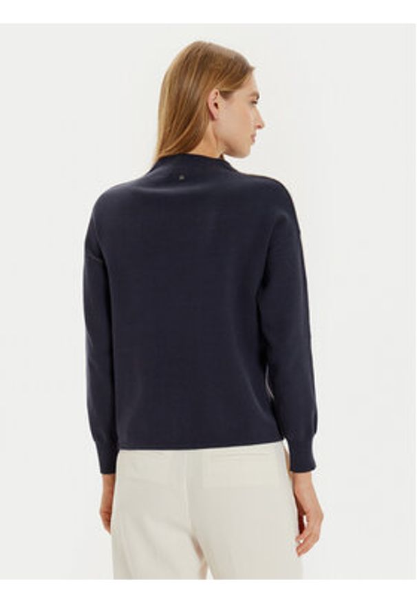 Tatuum Sweter Coraline T2420.090B Granatowy Regular Fit. Kolor: niebieski. Materiał: syntetyk