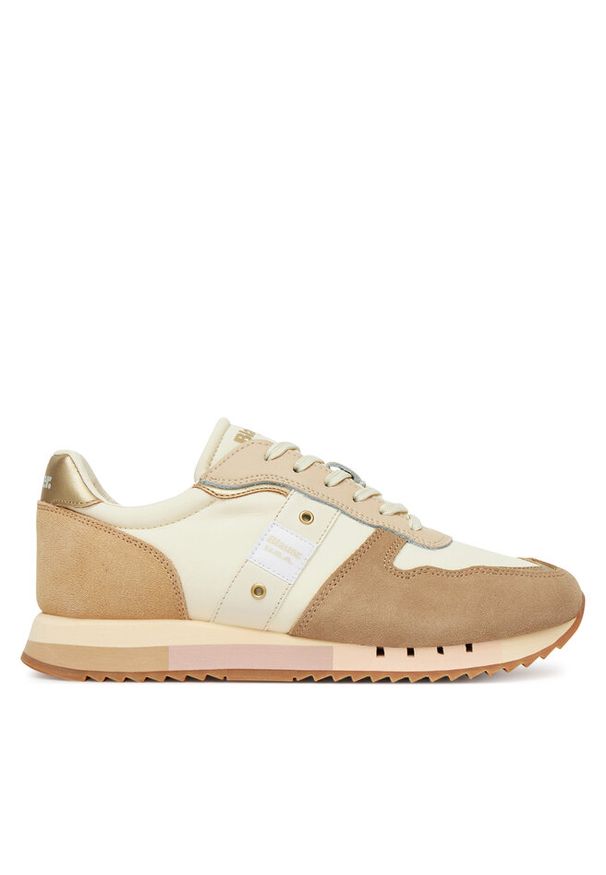Sneakersy Blauer. Kolor: beżowy