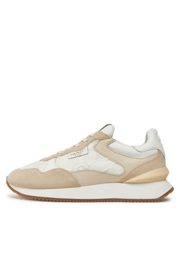 TwinSet - TWINSET Sneakersy 241TCP072 Biały. Kolor: biały. Materiał: materiał