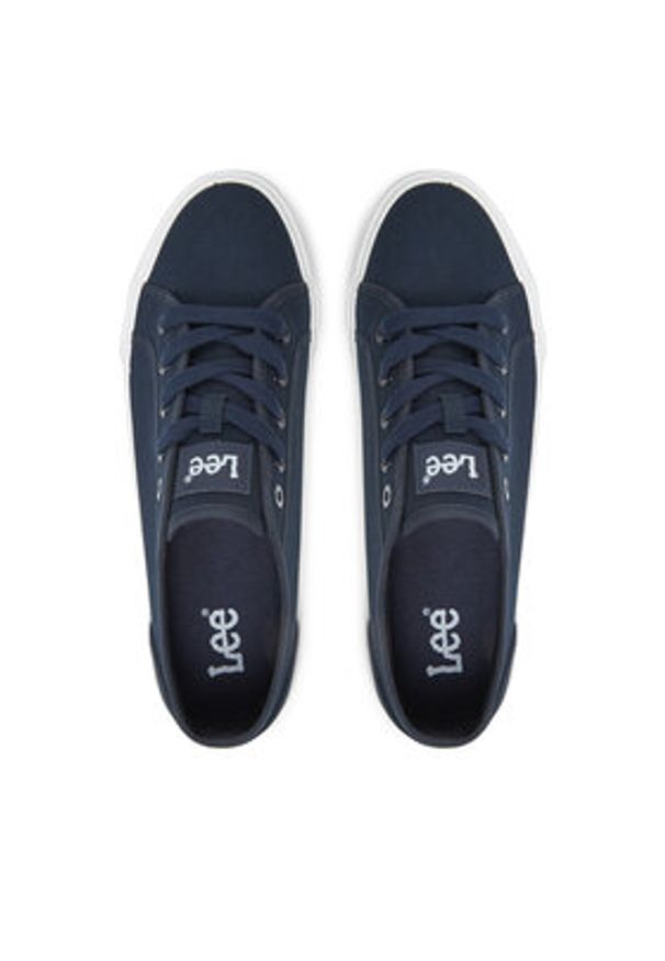 Lee Tenisówki Ava C Men Low 50251047 .29Y Granatowy. Kolor: niebieski. Materiał: materiał