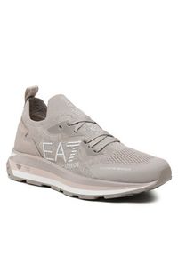 EA7 Emporio Armani Sneakersy X8X113 XK269 S307 Beżowy. Kolor: beżowy. Materiał: materiał #6