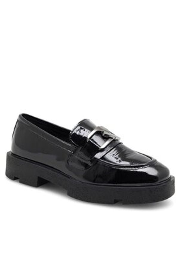 Sergio Bardi Loafersy WI16-C1053-01SB Czarny. Kolor: czarny. Materiał: skóra