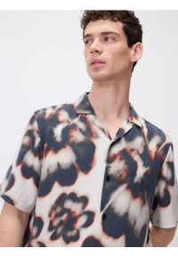 Reserved - Koszula regular fit z lyocellu - wielobarwny #1