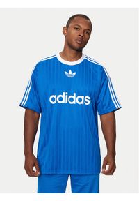 Adidas - adidas T-Shirt adicolor IM9456 Niebieski Loose Fit. Kolor: niebieski. Materiał: syntetyk