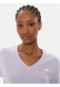 Calvin Klein Jeans T-Shirt Embro Badge J20J222560 Fioletowy Regular Fit. Kolor: fioletowy. Materiał: bawełna #3