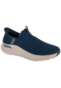 skechers - Buty sportowe męskie, Slip-ins: Arch Fit 2.0 - Crayn. Kolor: niebieski #1