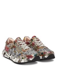 Laura Vita Sneakersy Burton 11 Kolorowy. Materiał: skóra. Wzór: kolorowy #4