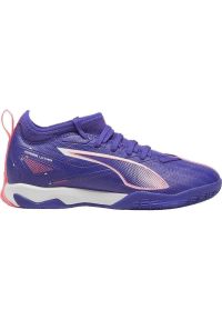 Puma - Buty piłkarskie dziecięce PUMA Ultra 5 Match It + Mid Jr. Kolor: niebieski. Sport: piłka nożna