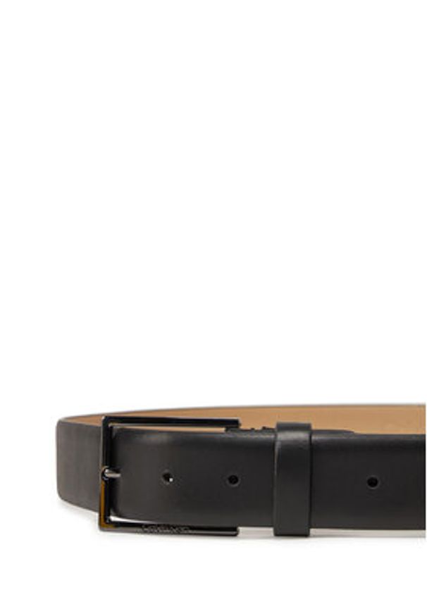 Calvin Klein Pasek Męski Adj Minimal Formal 35Mm K50K512833 Czarny. Kolor: czarny. Materiał: skóra