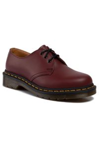 Glany Dr. Martens 1461 11838600 Cheery Red/Smooth. Kolor: czerwony. Materiał: skóra