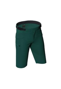 Spodenki rowerowe (+spodenki kolarskie z pampersem w zestawie) LEATT Shorts. Kolor: niebieski. Sport: kolarstwo