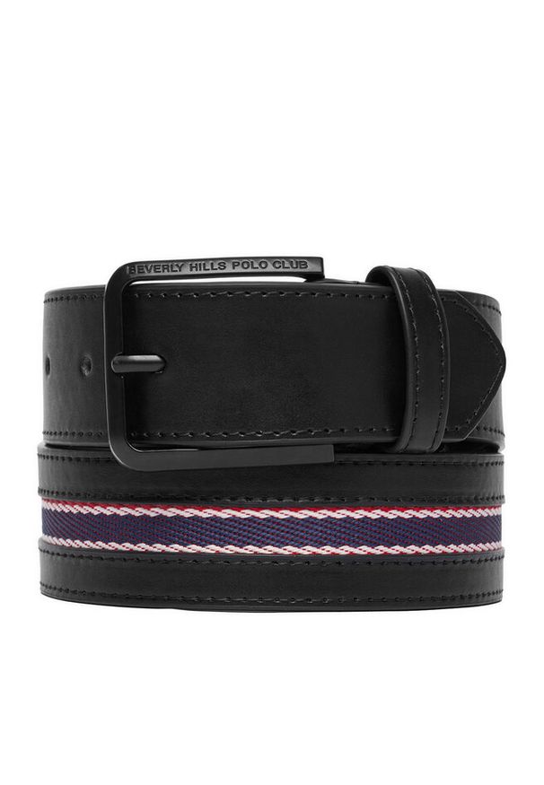 Pasek Beverly Hills Polo Club. Kolor: czarny