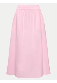 Fransa Spódnica maxi 20614061 Różowy Regular Fit. Kolor: różowy. Materiał: bawełna