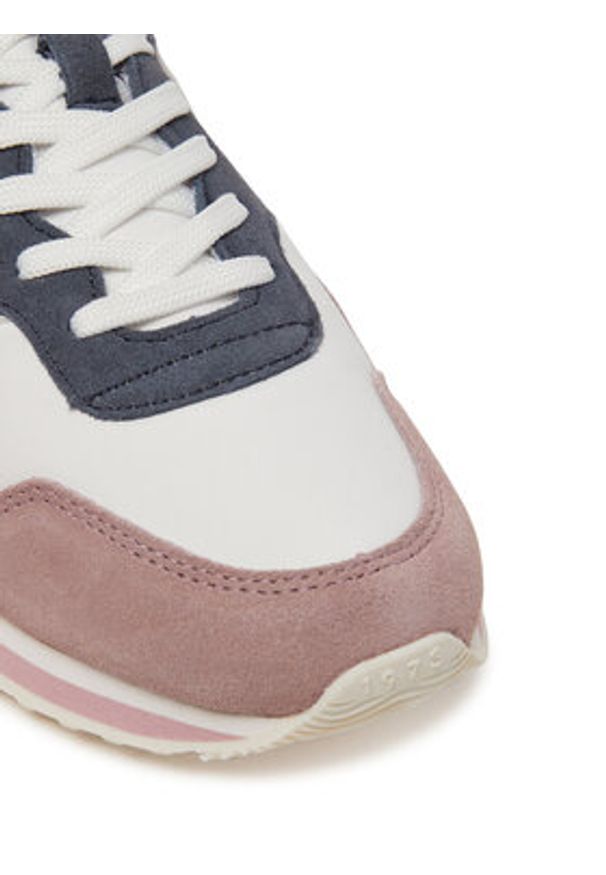 Pepe Jeans Sneakersy PLS40045 Różowy. Kolor: różowy. Materiał: skóra, zamsz