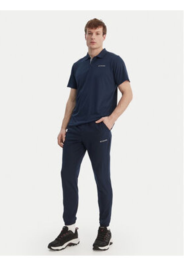 columbia - Columbia Polo Utilizer™ 1772051 Granatowy Regular Fit. Typ kołnierza: polo. Kolor: niebieski. Materiał: syntetyk