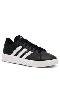 Adidas - adidas Sneakersy GRAND COURT BASE 2.0 GW9251 Czarny. Kolor: czarny. Materiał: materiał #2